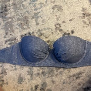 Aerie blue bikini top